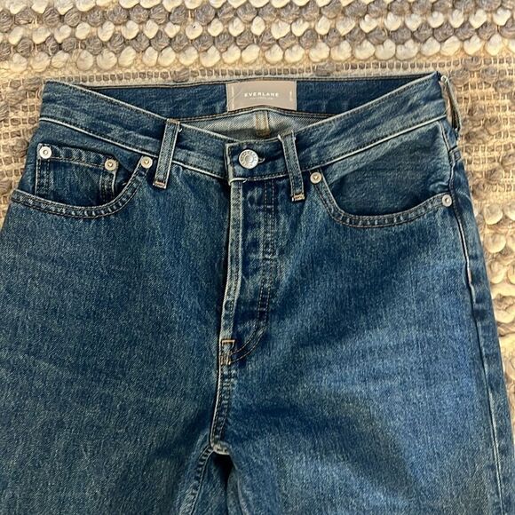 Everlane The Cheeky Ankle Blue Denim Jeans 25 - Picture 3 of 10
